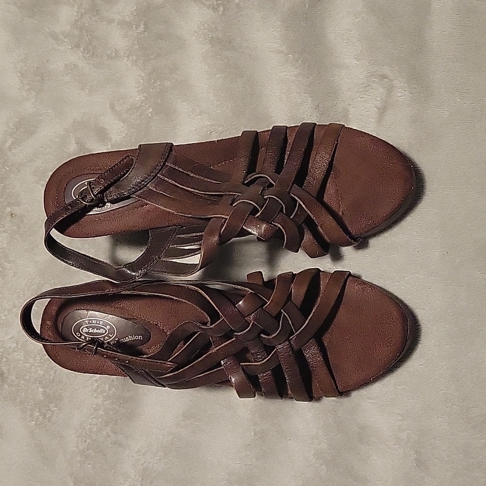 Dr Scholls leather heels